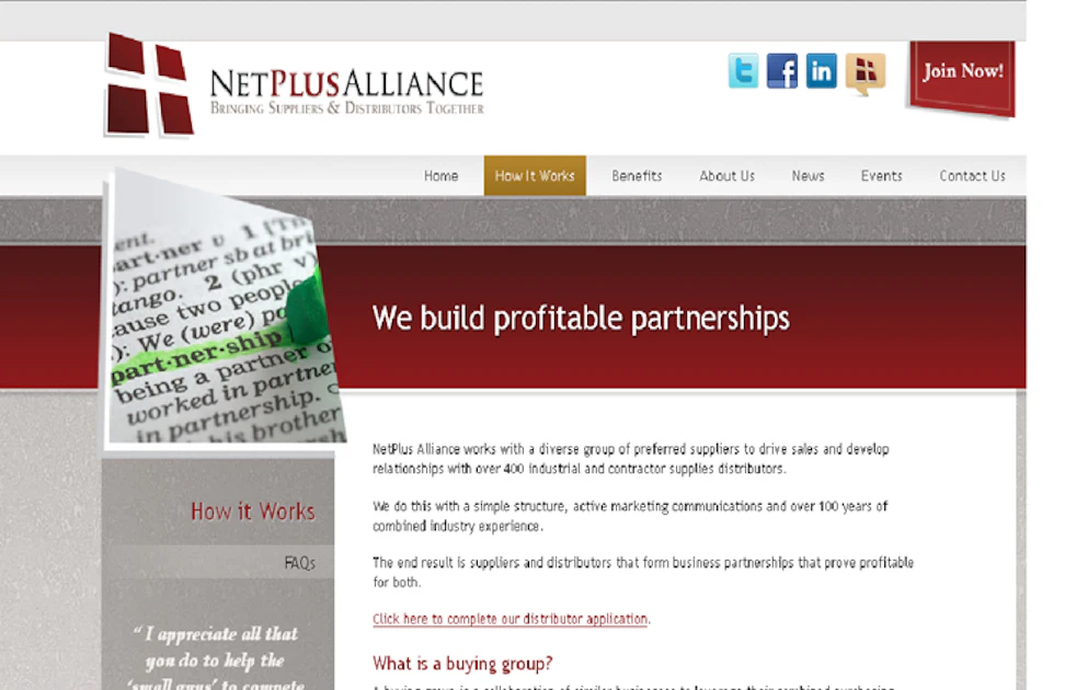 Netplus Owner Name NetPlus Alliance Launches New Website | Industrial Distribution