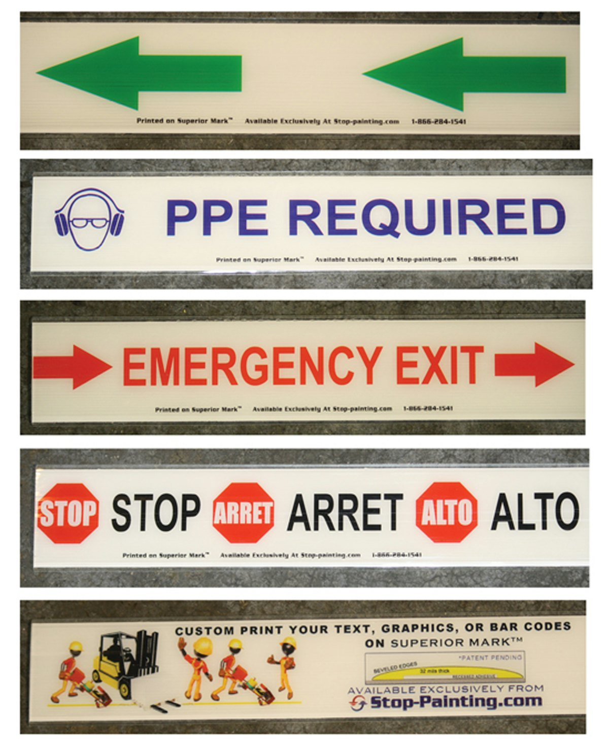 Custom Printed Floor Marking Tape | Industrial Distribution