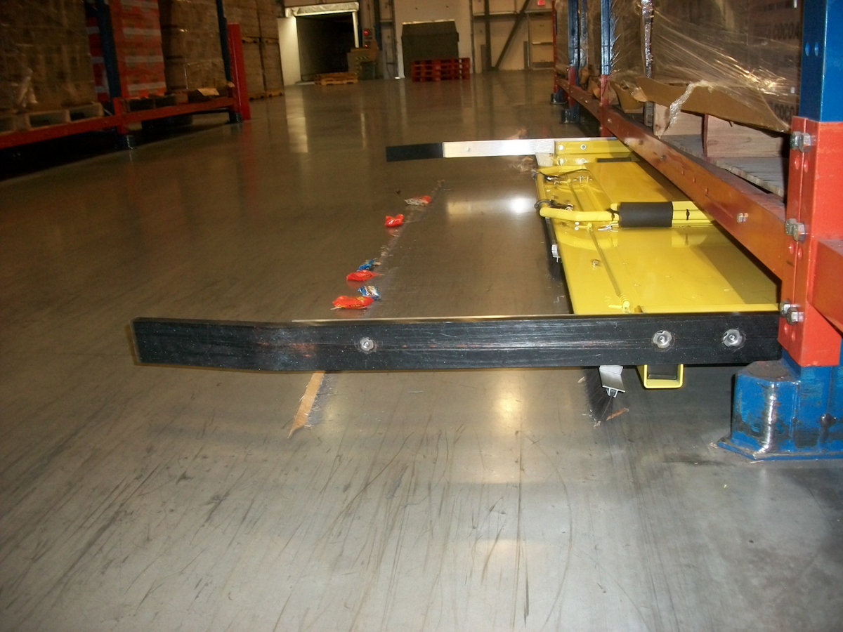 Industrial Grade Sweeper For Under Pallet Racking | Industrial Distribution