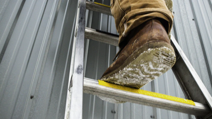Slippery Ladder Peel & Stick Solution For Slippery Ladders | Industrial Distribution