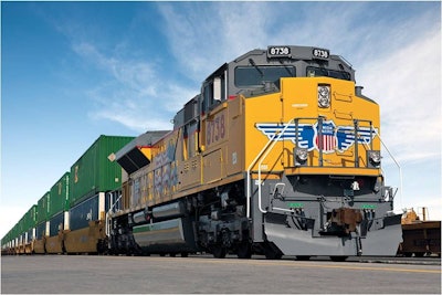 Id 8420 A Union Pacific Locomotive At The Salt Lake City Service Unit