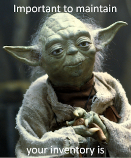 Yoda, Master of The Force...and Inventory
