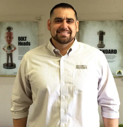 Alfonso Ramirez, Southwest Fastener General Manager of Sales