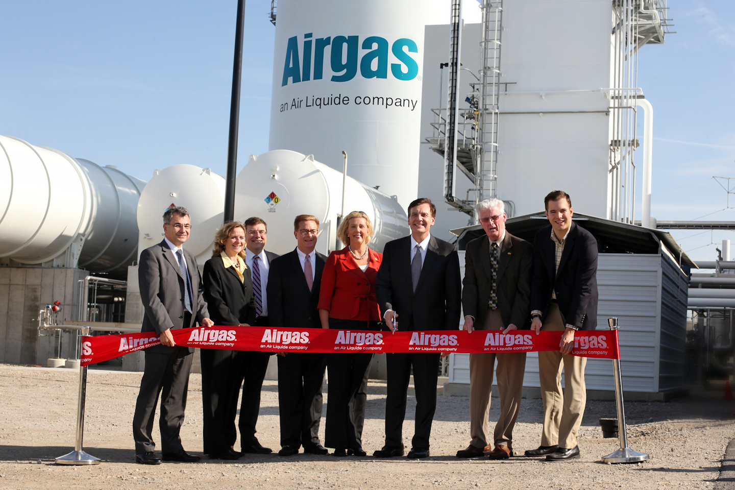 Airgas Celebrates Opening Of New Air Separation Unit In Minooka, IL