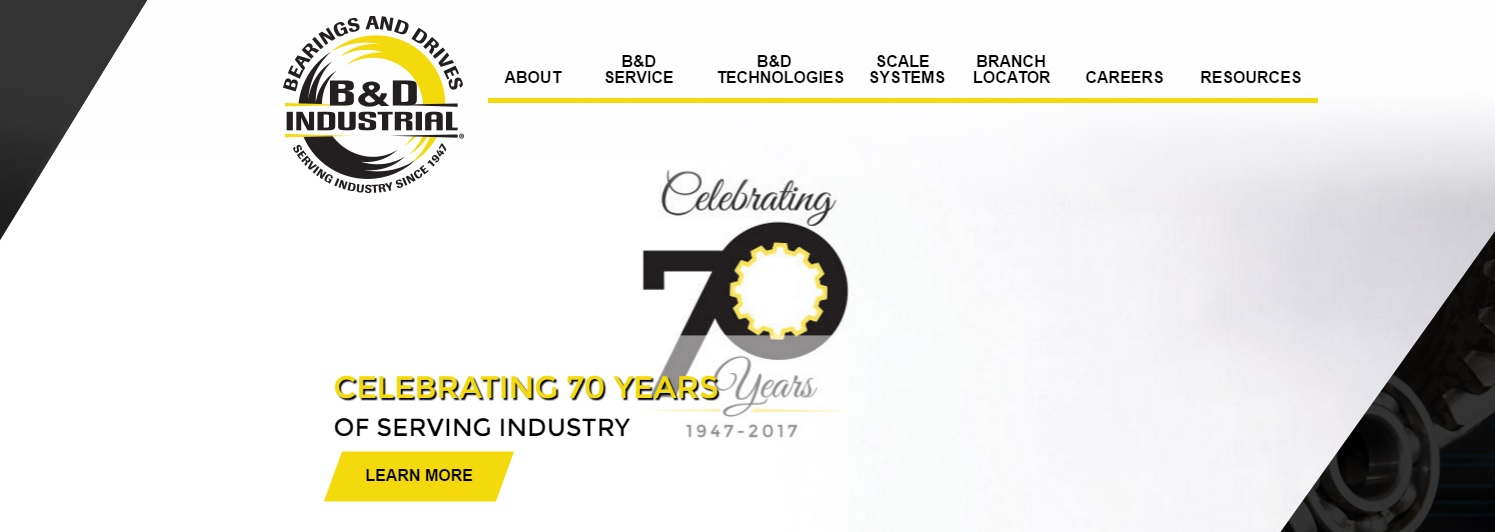 B&D Industrial And Three Divisions Debut New Website | Industrial ...