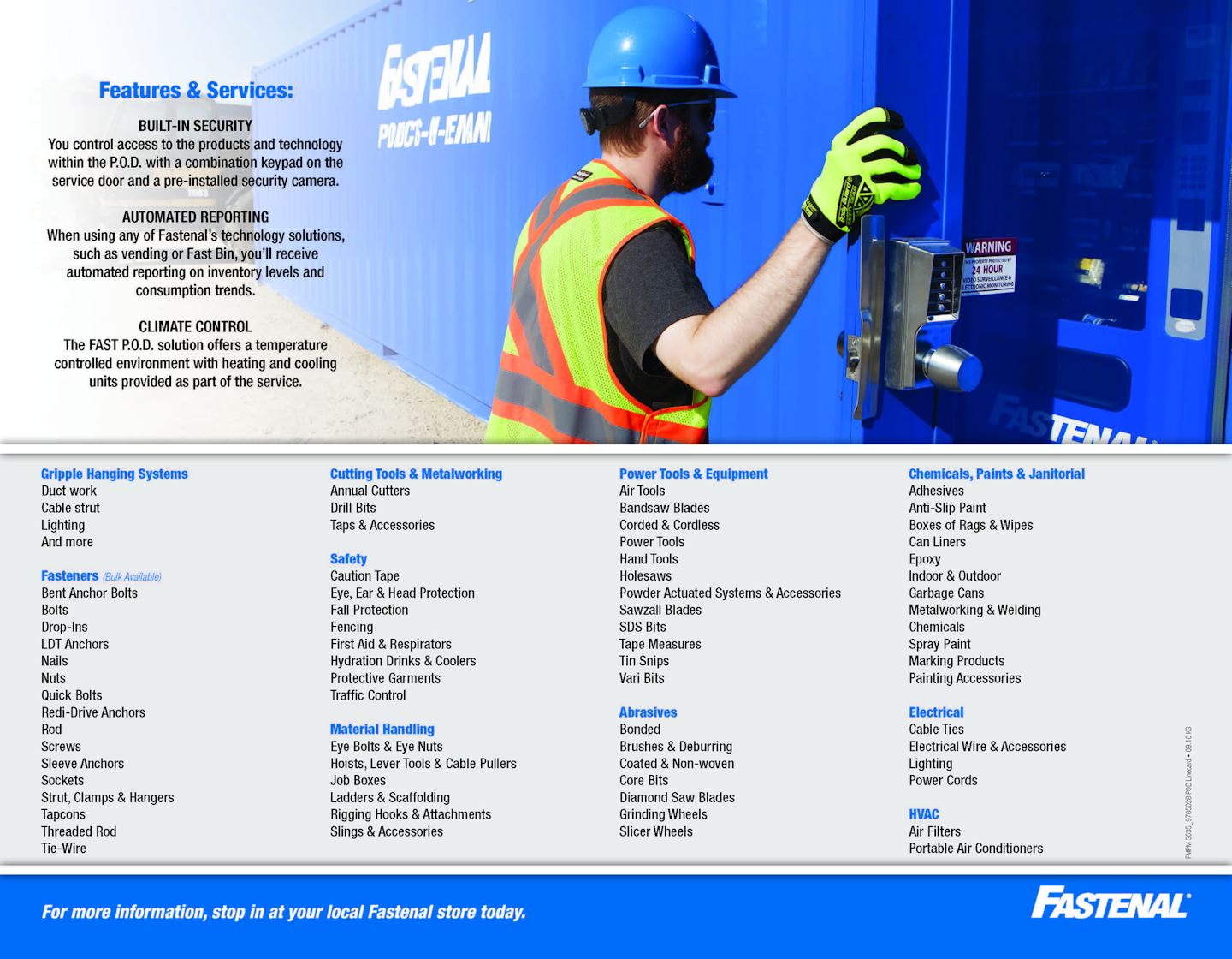 Fastenal Set To Upend Industrial Vending Again With New PODs