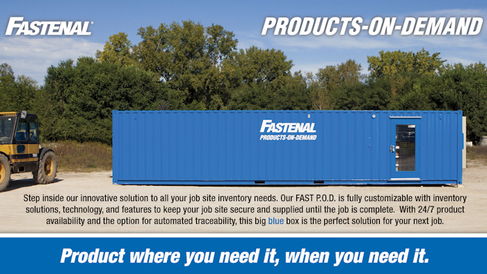 Fastenal Set To Upend Industrial Vending Again With New Pods Industrial Distribution