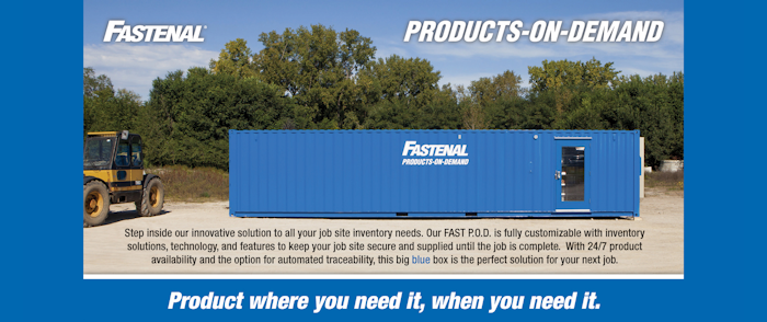 Fastenal Set To Upend Industrial Vending Again With New Pods Industrial Distribution