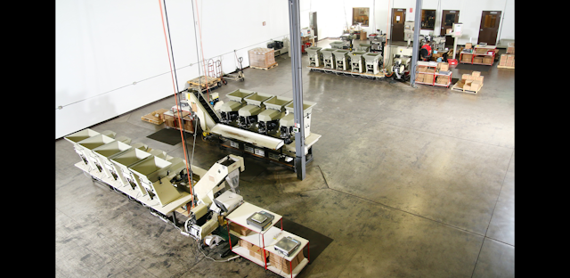 B&F's custom packaging area at its Ramsey, MN location. (B&F photo)