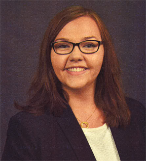 Rachel Larson, WMU Senior, Winner of ISA's 2017-2018 Gary L. Buffington Scholarship