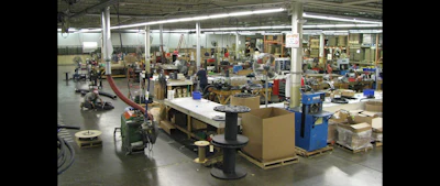 A look across the production floor at JGB's Liverpool, NY facility. (JGB photo)
