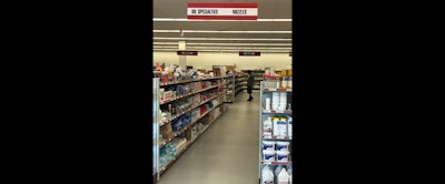 3504: The new full-service F.W. Webb open-concept store in Piscataway, NJ features well-organized and labeled aisles of inventory.