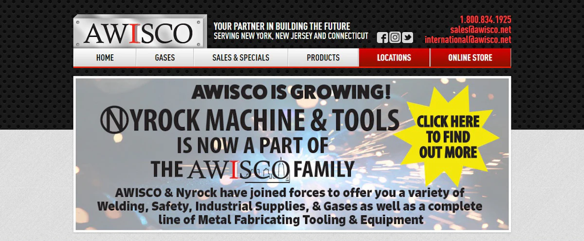 Awisco Welding Distributor AWISCO Acquires Fellow NYC-Area Company ...