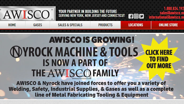 Awisco Welding Distributor AWISCO Acquires Fellow NYC-Area Company ...