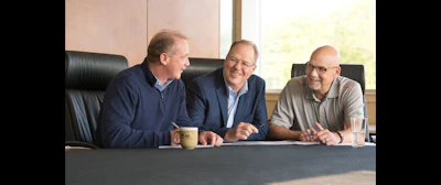 From left: Executives Brian Carroll, Jack Templin and Tom Blue lead the Industrial division at Wayne, PA-based buying group AD. (AD photo)