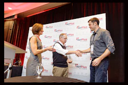 Ohio Power Tool president Jay Amstutz accepts NetPlus Alliance's Distributor MVP award at NetPlus' annual meeting Oct. 8-10 in Orlando, FL.