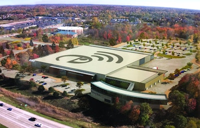 An artist rendering of Berkshire eSupply's new Detroit headquarters facility.