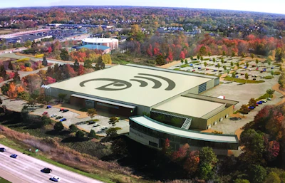 An artist rendering of Berkshire eSupply's new Detroit headquarters facility.