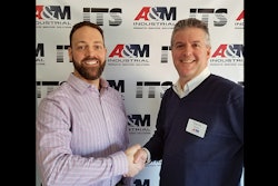 Steve Chadwick of ITS (left) and David Young, President of A&M Industrial.