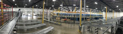 A look across Anixter's new 238,000-square-foot distribution center set to open in Alsip, IL. (Anixter)