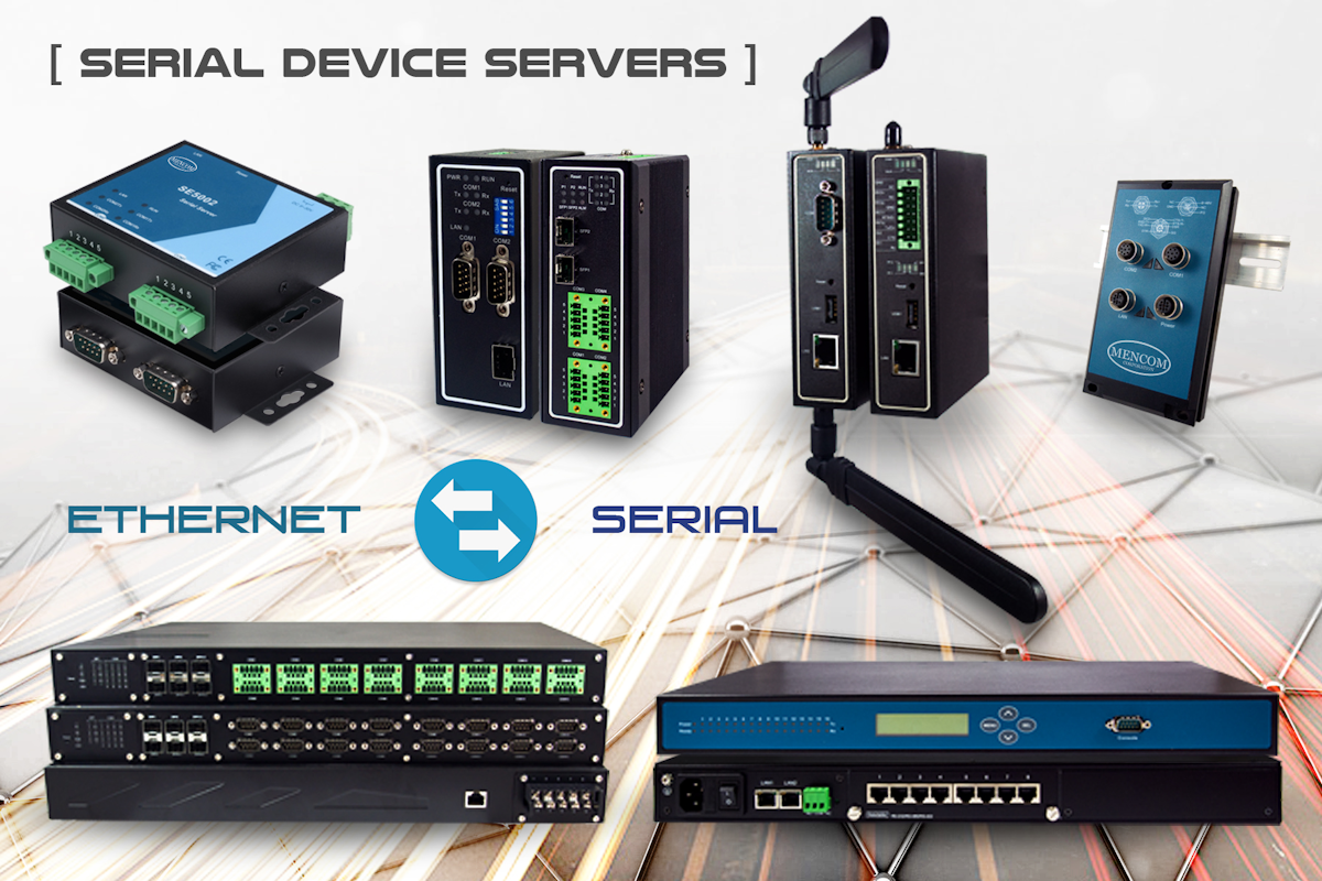 Serial Device Servers for legacydevices integration to a new