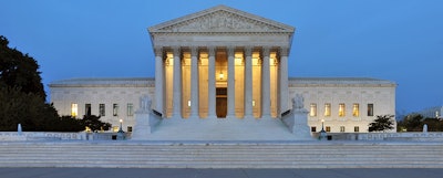 Id 34737 Panorama Of United States Supreme Court Building At Dusk
