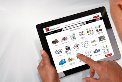 Id 34757 Fairmont Supply Fsc Website On Tablet