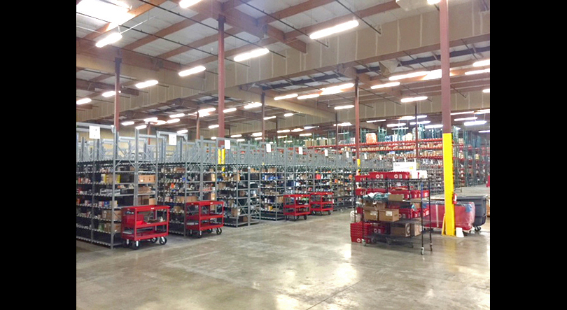 A look inside Motion Industries' new 62,000+ square-foot distribution center in Auburn, WA. (Mi photo)