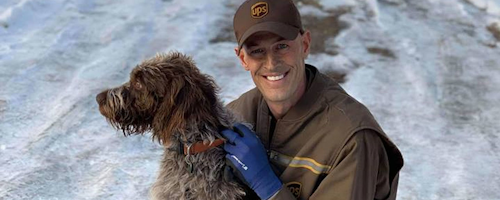 Id 37337 Ups Driver Saves Dog