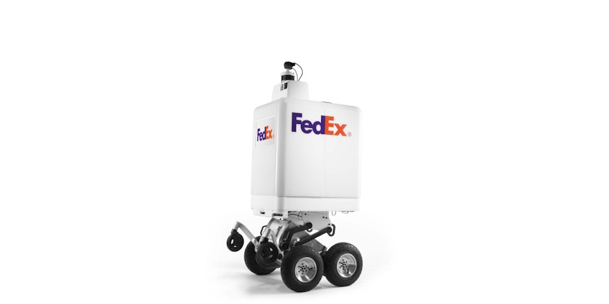 Fedex robot sales jimmy fallon
