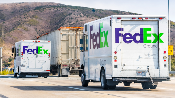 Fed Ex Ground I Stock