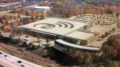 An artist rendering of Berkshire eSupply's new Novi, MI headquarters facility, which is expected to open this summer.