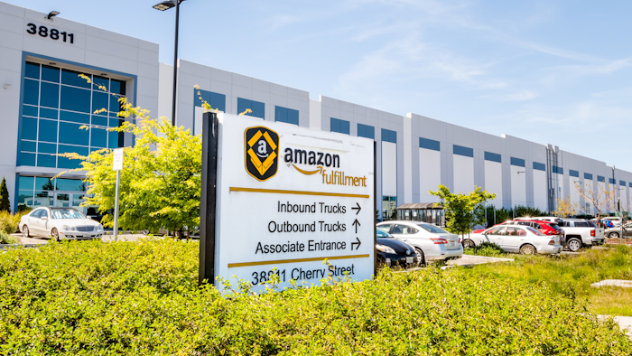 An Amazon Fulfillment Center in the East San Francisco bay area.