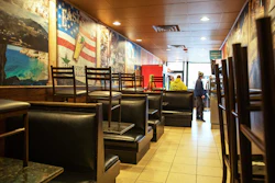 The dining section is closed off at East Side Pockets, a small restaurant near Brown University on Wednesday March 25 in Providence, RI. President Donald Trump wants the country open for business by mid-April, but some experts warn it's not as easy as flipping a switch: Economies run on confidence, and that is likely to be in short supply for as long as coronavirus cases in the United States are still rising.