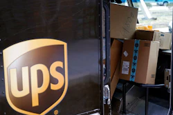 In this Dec. 19, 2018, file photo packages await delivery inside of a UPS truck in Baltimore. United Parcel Service Inc. reports financial results on Thursday, Jan. 30, 2020.
