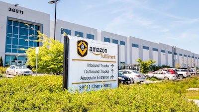 An Amazon Fulfillment Center in the East San Francisco bay area.