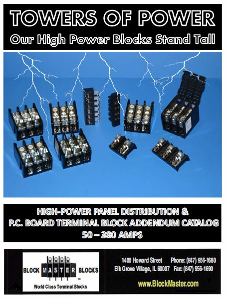 Block Master's New High Power Blocks Catalog