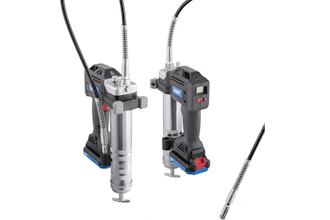 SKF's new Battery-Driven Grease Gun is a portable tool for manual lubrication.