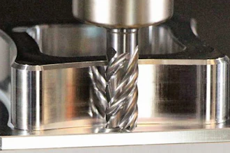 Cut & Form solid carbide finishing end mills from Emuge.