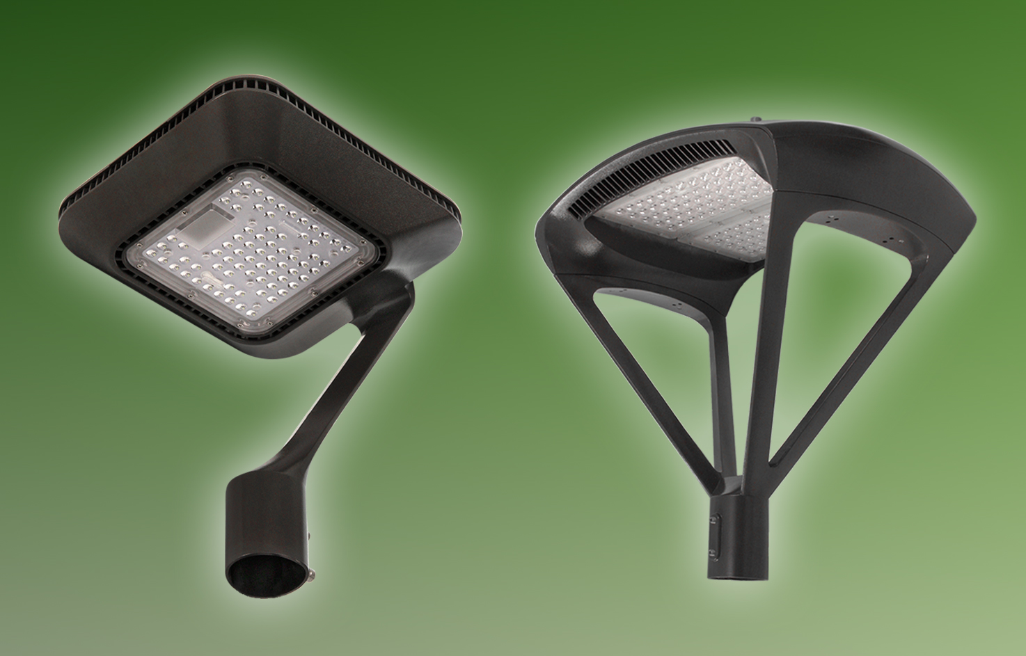 Dimmable LED Post Top Fixtures from LEDtronics.