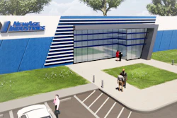 An artist rendering of what NewAge Industries' new production plant will look like near Southhampton, PA.