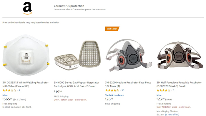 3m Says Amazon Seller Marked Up N95 Masks 20 Times List Price Industrial Distribution