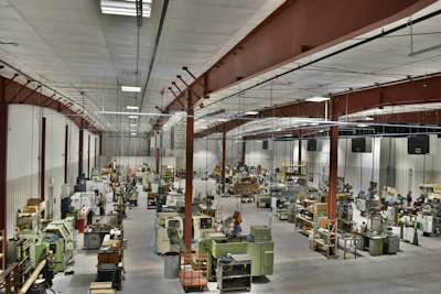 B&F Fastener's new 25,000-square-foot machine shop in Frederic, WI. It will support the company's B&F Custom Machining division.