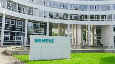 Siemens' headquarters office in Munich, Germany.