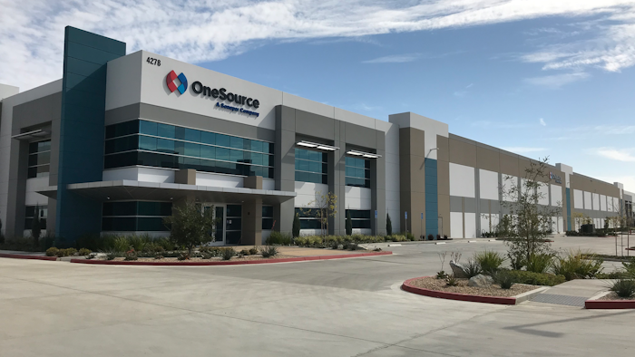 OneSource Distributors' new 200,000-square-foot distribution center and office in Fullerton, CA.