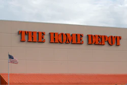 The Home Depot logo.
