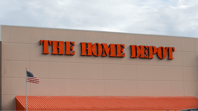 The Home Depot logo.