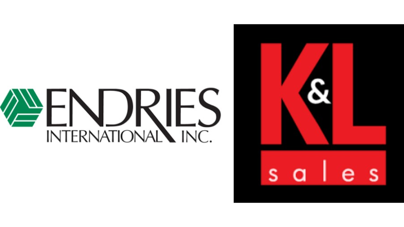 Endries International Inks 3rd BoltOn of 2020 K&L Sales Industrial