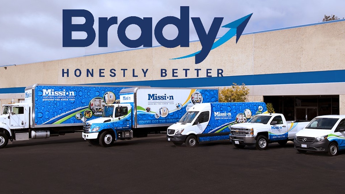 Brady Industries Expands Further, Acquires Mission Janitorial