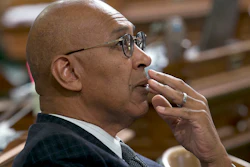 Assemblyman Chris Holden, D-Pasadena, during an Assembly vote in Sacramento, Sept. 13, 2017.